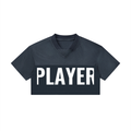 Women’s Cropped Paneled PLAYER V-Neck Jersey