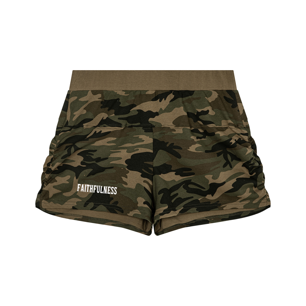 Slim fit Camo Shorts