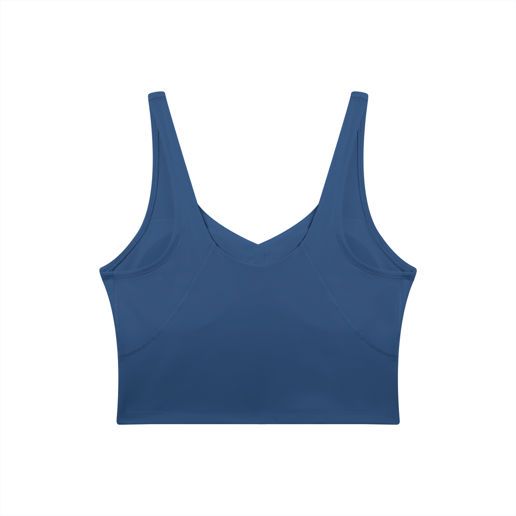 Women's V-Neck Excuse Me Sports Bra